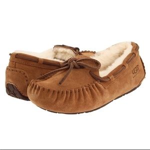 UGG Dakota Tan Suede Slippers | Size 8